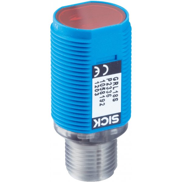 Sick GRTE18S-P2367 Energetic Photoelectric Sensor with Barrel Sensor, 5 mm → 1 m Detection Range