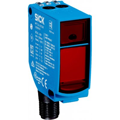 Sick WTT12L-B2546  Photoelectric Sensor with Block Sensor, 50 mm → 1.8 m Detection Range