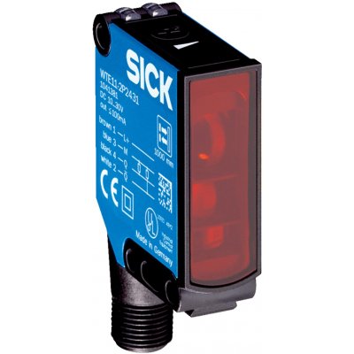 Sick WTE11-2N1132 Energetic Photoelectric Sensor, Block Sensor, 40 mm → 1 m