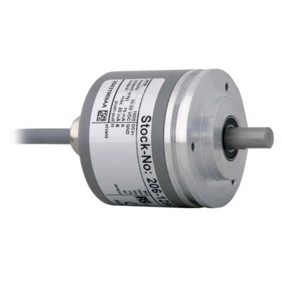 RS PRO 206-1286 Incremental Encoder, 1000 ppr, HTL Signal, Solid Type, 8mm Shaft