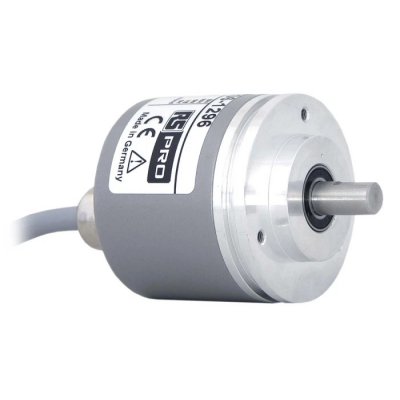 RS PRO 206-1296 Incremental Encoder, 360 ppr, HTL Signal, Solid Type, 8mm Shaft