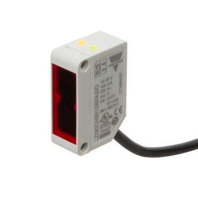 RS PRO 237-7271 Diffuse with Background Suppression Photoelectric Sensor, Block Sensor, 1 m