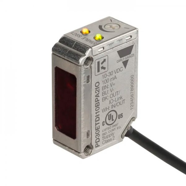 RS PRO 237-7282 Polarised Retro Reflection Photoelectric Sensor, Block Sensor, 1 m