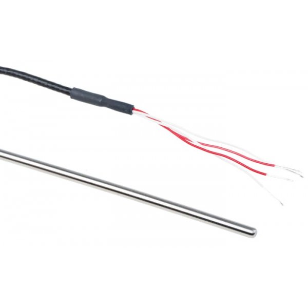 RS PRO 123-5592 Sensor, 4mm Dia, 200mm Long, 4 Wire, Probe, Class B +250°C Max