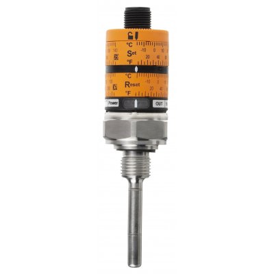 ifm electronic TK6110 Sensor, 6mm Dia, 50mm Long, 4 Wire, G1/4, ±0.1 °K +145°C Max