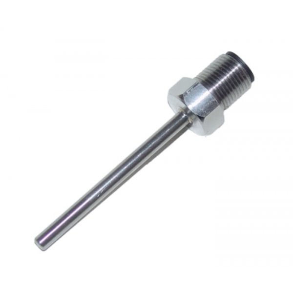 Electrotherm 412S2-E-4L-100-4-50 Sensor, 4mm Dia, 50mm Long, 4 Wire, G1/4, +100°C Max
