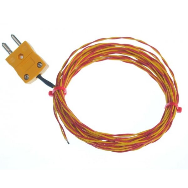 RS PRO 131-4751 Type K Thermocouple 20m Length, → +700°C