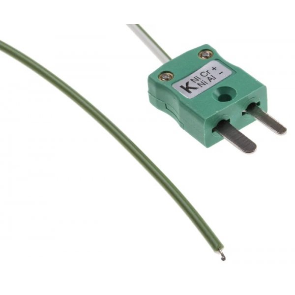 RS PRO 872-2641 Type K Thermocouple → +250°C