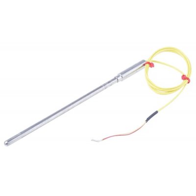 RS PRO 847-1053 Type K Thermocouple 150mm Length, 6mm Diameter → +1100°C