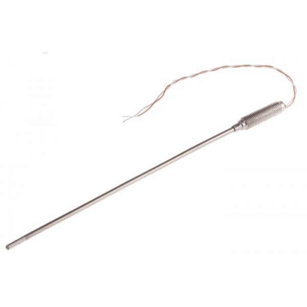 RS PRO 891-9126 Type T Thermocouple 150mm Length, 3mm Diameter → +400°C