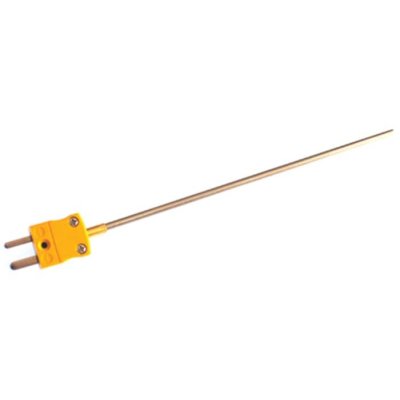 RS PRO 804-7956 Type K Thermocouple Connector 1m Length, 1.5mm Diameter, -40°C → +1100°C
