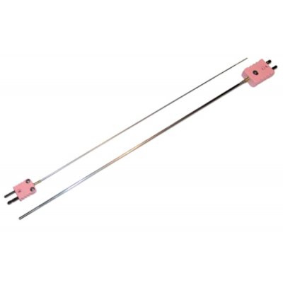Electrotherm 282-1N-3.0-0300S Type N Thermocouple 300mm Length, 3mm Diameter → +220°C