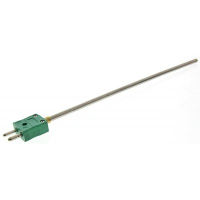 RS PRO 397-1567 Type K Thermocouple 250mm Length, 6mm Diameter → +1100°C