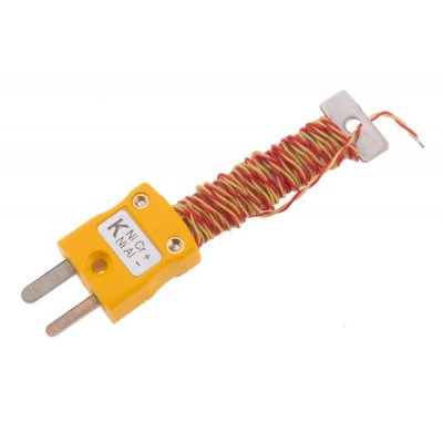 RS PRO 110-4471 Type K Thermocouple 1m Length, → +220°C