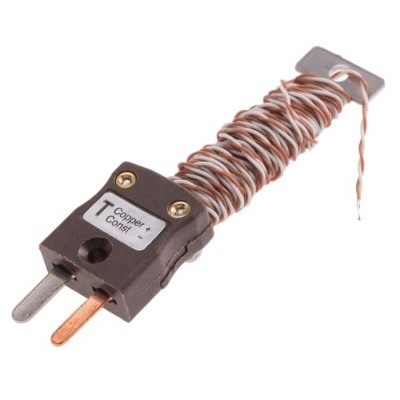 RS PRO 110-4469 Type T Thermocouple 2m Length, → +220°C