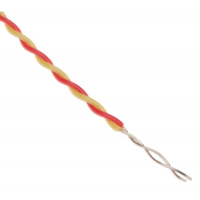 RS PRO 847-9738 Type K Thermocouple 10m Length, → +250°C
