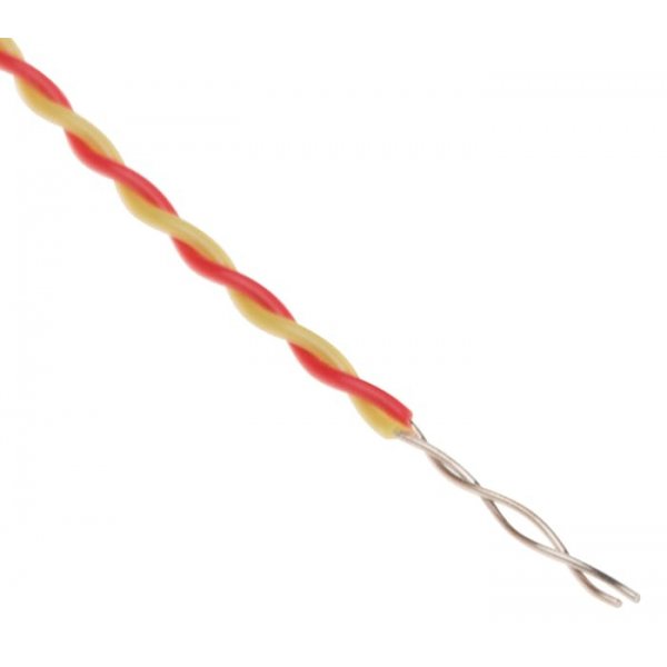 RS PRO 847-9738 Type K Thermocouple 10m Length, → +250°C
