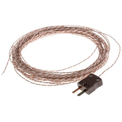 RS PRO 804-7892 Type T Thermocouple Connector 10m Length, , -75°C → +250°C