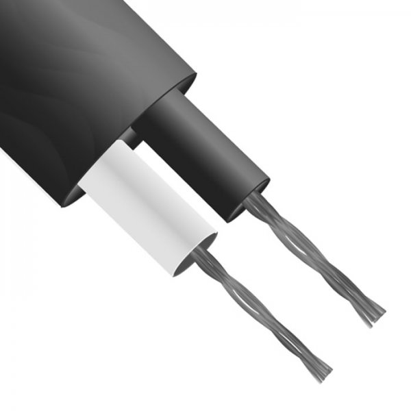 RS PRO 827-5741 Type J Thermocouple Wire, 100m, PFA Insulation, +260°C Max, 7/0.2mm