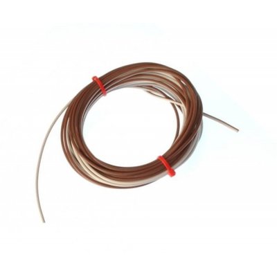 RS PRO 185-3006 Type T Thermocouple Wire, 25m, PTFE Insulation, +250°C Max, 1/0.376mm