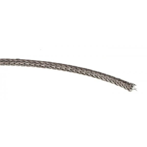 RS PRO 236-3937 Type J Thermocouple Wire, 25m, Screened, Glass Fibre Insulation, +400°C Max