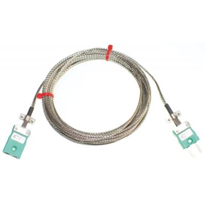 RS PRO 779-9671 Type K Extension Cable, 5m, Glass Fibre Insulation, 7/0.2mm