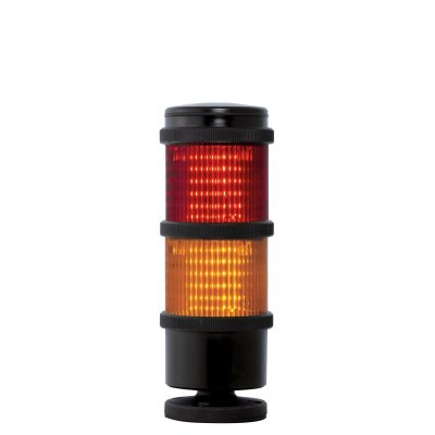 RS PRO 220-5058 Red/Amber Signal Tower, 2 Lights, 240 V