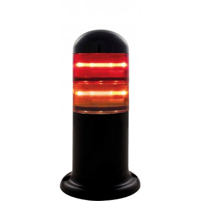 RS PRO 220-5044 Red/Amber Signal Tower, 2 Lights, 120 → 240 V