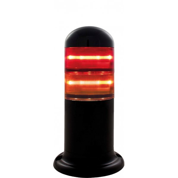 RS PRO 220-5039 Red/Amber Signal Tower, 2 Lights, 24 V