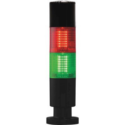RS PRO 220-5035 Red/Green Buzzer Signal Tower, 2 Lights, 24 V, Screw Mount