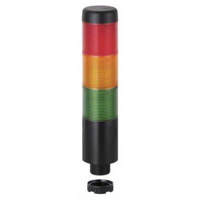 Werma 699.110.74 Red/Green/Yellow Buzzer Signal Tower, 3 Lights, 12 V, Built-in Mounting