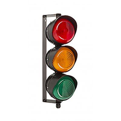 Moflash LED-TL-03-02-01-04 Red/Green/Amber Signal Tower, 3 Lights, 35 → 85 V