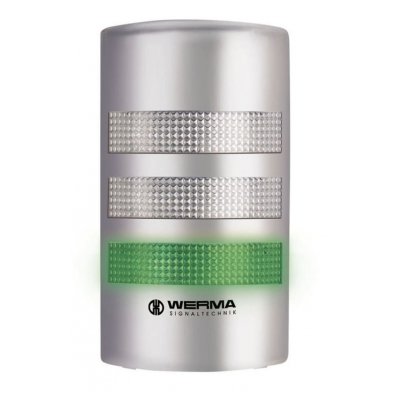 Werma 691.300.68 Red/Green/Yellow Signal Tower, 3 Lights, 115 → 230 V