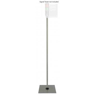 Werma 649.191.05 Floor Stand for Use with KombiSIGN 72 Pre-Assembled Signal Tower