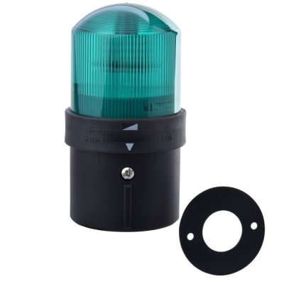Schneider Electric XVBL1B3 Green Flashing Effect Beacon Unit, 24 V, LED Bulb