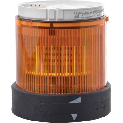Schneider Electric XVBC2B5D Amber Steady Effect Steady Light Element, 24 V, LED Bulb