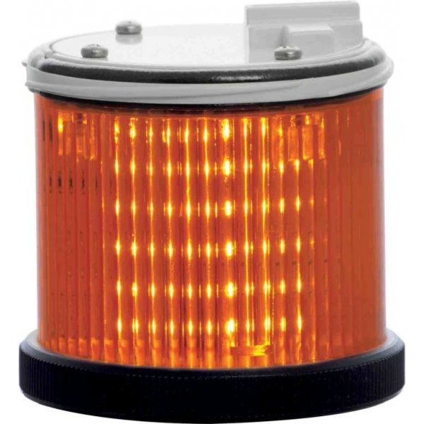 RS PRO 190-2893 Amber Multiple Effect Beacon Unit, 24 V ac/dc, LED Bulb