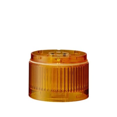 Patlite LR7-E-Y Amber Light Module, 24 V dc, LED Bulb, IP65, NEMA TYPE 4X, 13