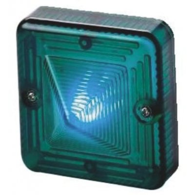 e2s ST-L101HDC24A1G Green Multiple Effect LED Beacon, 24 V dc, LED Bulb, DC, IP66