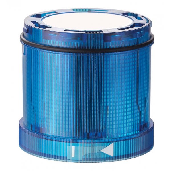 Werma 647.520.55 Blue EVS, Flashing Effect Flashing Light Element, 24 V, LED Bulb