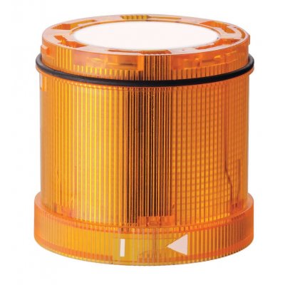 Werma 647.320.55 Yellow EVS, Flashing Effect Flashing Light Element, 24 V, LED Bulb