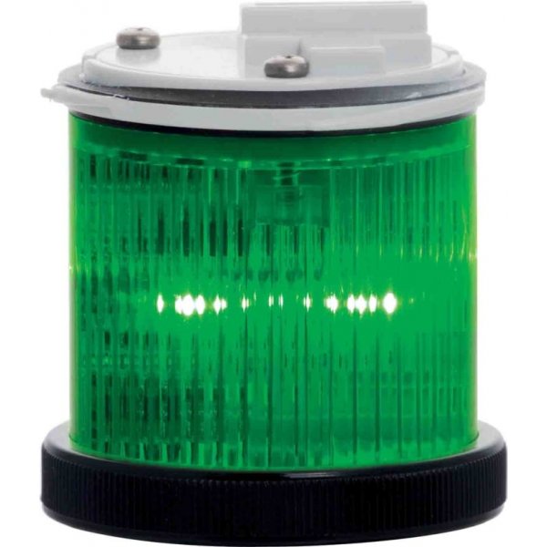 RS PRO 190-2841 Green Multiple Effect Beacon Unit, 24 V ac/dc, LED Bulb