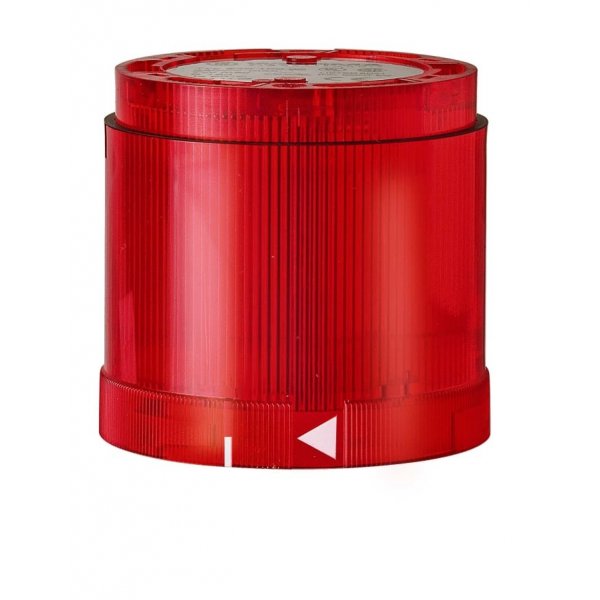 Werma 842.100.67 Red Flashing Effect Flashing Light Element, 115 V, Xenon Bulb