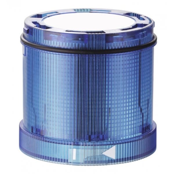 Werma 647.510.75 Blue Blinking, Steady Effect Beacon for Use with KombiSIGN 72 Stacking Unit, 24 V ac/dc, LED Bulb