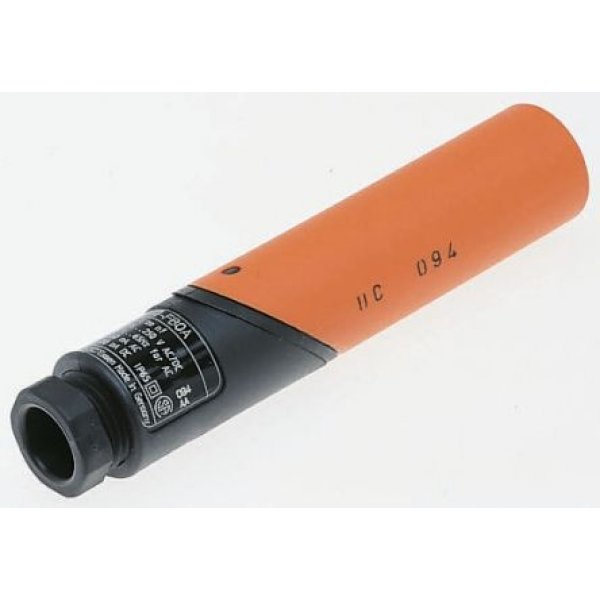 ifm electronic IA0032 Inductive Barrel-Style Proximity Sensor, 10 mm Detection, 20 → 250 V ac/dc