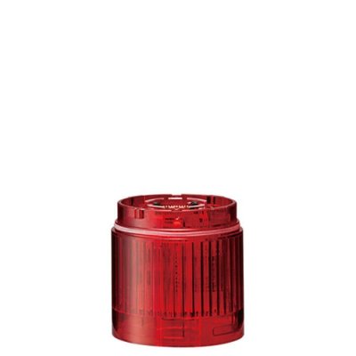 Patlite LR5-E-R Red Light Module, 24 V dc, LED Bulb, IP65, NEMA TYPE 4X, 13