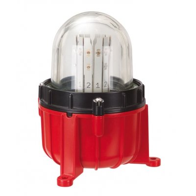Werma 281.480.68 Red Continuous lighting Light Module, 230 V, Surface, LED Bulb