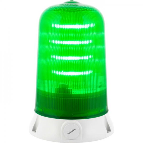 RS PRO 220-5018 Green Multiple Effect Beacon, 90 → 240 V, Base Mount, LED Bulb