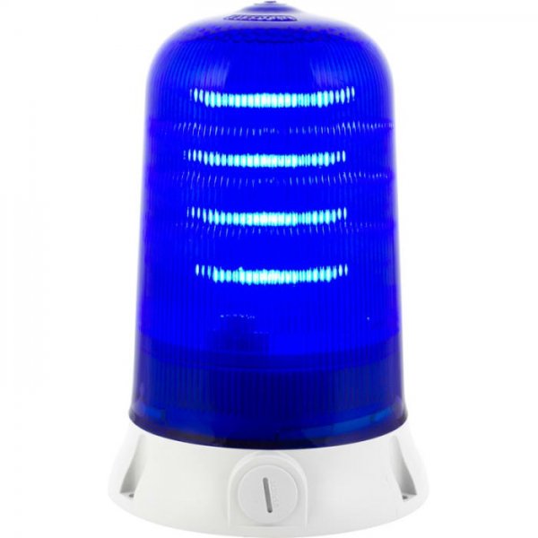 RS PRO 220-5015 Blue Multiple Effect Beacon, 90 → 240 V, Base Mount, LED Bulb
