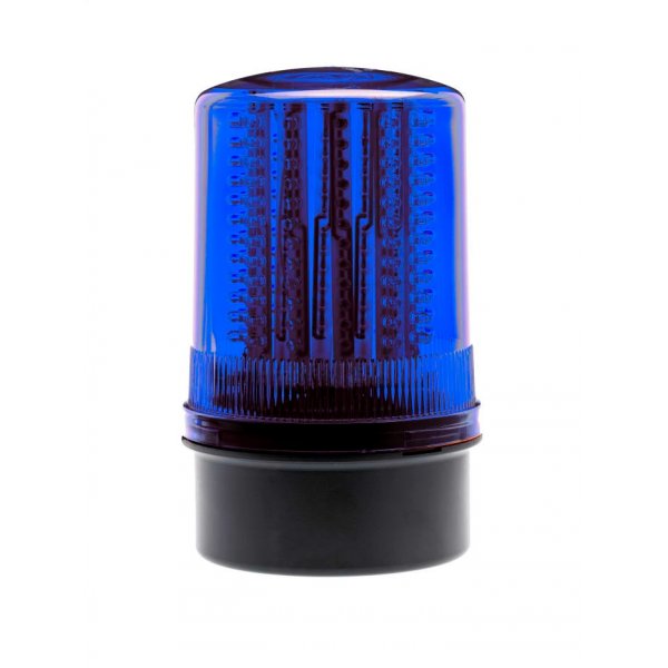 Moflash LED200-04-03 Blue Multiple Effect Beacon, 70 → 265 V, Box Mount, Surface Mount, LED Bulb